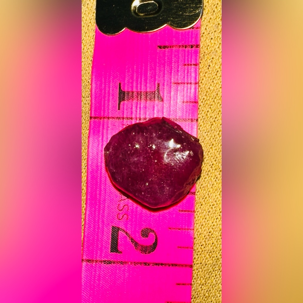 Polished natural RUBY - Picture 5 of 6